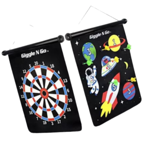 GIGGLE N GO Magnetic Dartboard