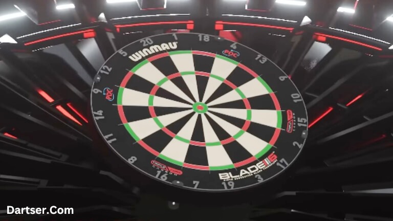 Winmau Dartboard and Cabinet