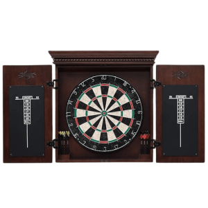 American Heritage Billiards Cavalier Dartboard Cabinet