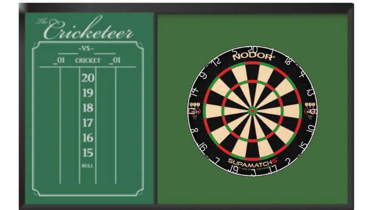 Cricket Darts Scoreboard