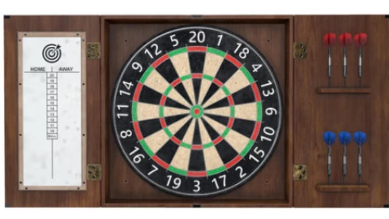 Custom Dartboard Cabinets