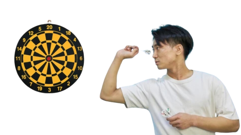 how to throw a dart accurately